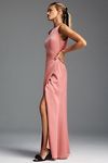 Thumbnail View 1: BHLDN Alice High-Neck Satin Maxi Dress