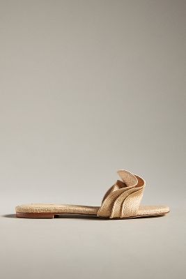 Larroudé Ivy Ruffle Flats