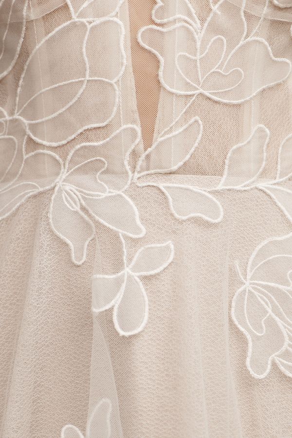 Slide View: 10: Willowby by Watters Drizzle Floral Wedding Gown