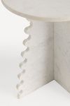 Thumbnail View 3: Scalloped Marble Top Side Table