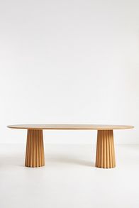 Slide View: 2: Maja Double Pedestal Dining Table