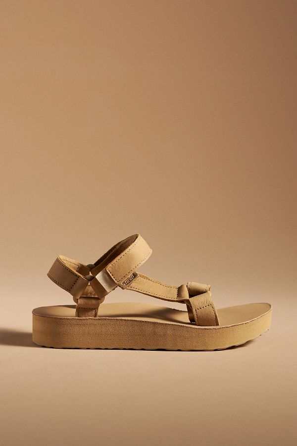 Slide View: 1: Teva Midform Universal Leather Sandals