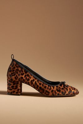 Maeve Heeled Ballet Pumps