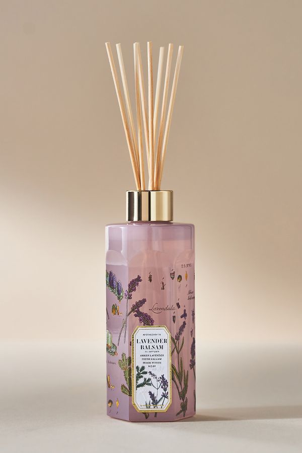 Slide View: 1: Apothecary 18 Fresh Lavender Balsam Reed Diffuser