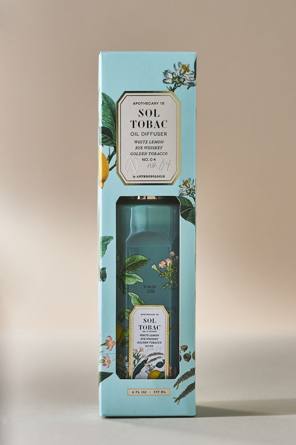 Slide View: 2: Apothecary 18 Floral Sol Tobac Reed Diffuser