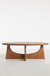 Thumbnail View 2: Juniper Pine Wood Oval Coffee Table