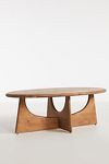 Thumbnail View 3: Juniper Pine Wood Oval Coffee Table