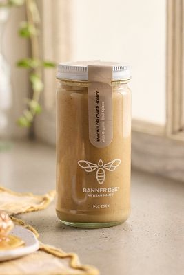 Bannerbee Raw Wildflower Honey with Organic Chai Spices