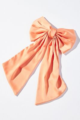 Satin Bow Barrette