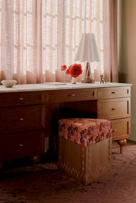 Fern Marble Top Executive Desk