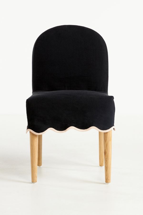 Slide View: 2: Holland Slipcover Dining Chair