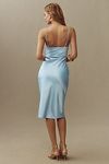 Thumbnail View 2: BHLDN Emery Square-Neck Stretch Satin Midi Dress