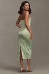 Thumbnail View 2: BHLDN Selena Strapless Stretch Satin Midi Dress