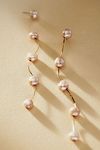 Thumbnail View 1: Ettika Dripping Pearl Delicate Drop Earrings