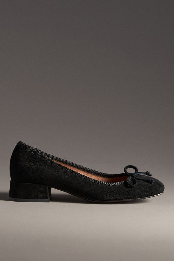 Slide View: 1: Bibi Lou Heeled Ballet Pumps