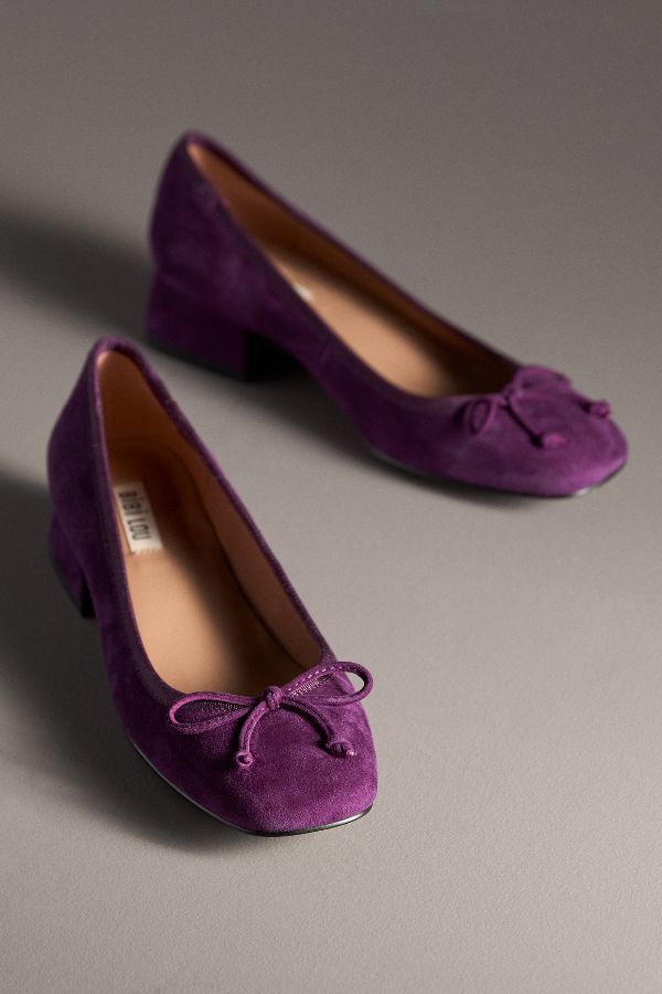 Slide View: 2: Bibi Lou Heeled Ballet Pumps