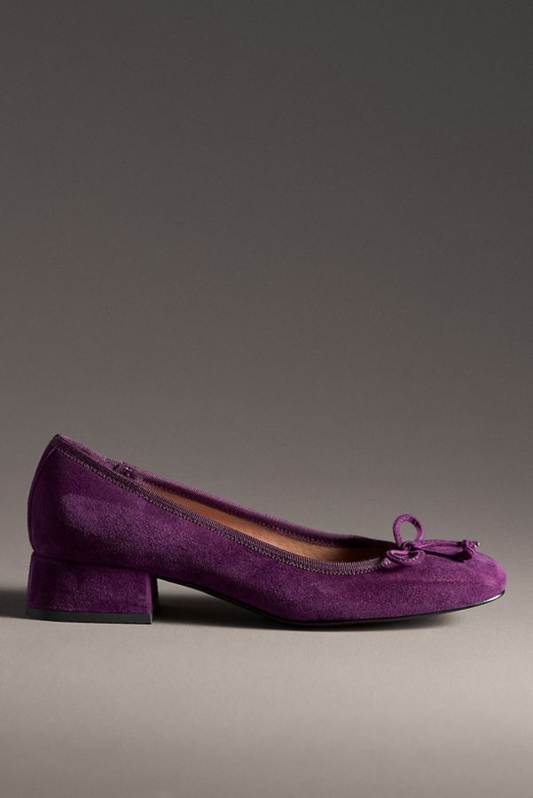 Slide View: 1: Bibi Lou Heeled Ballet Pumps