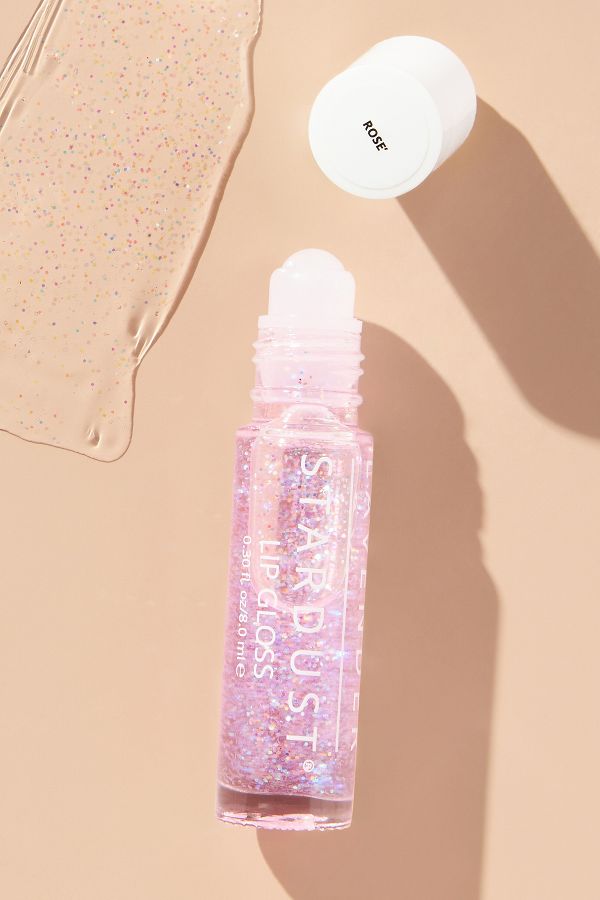 Slide View: 1: Lavender Stardust Kissing Glitter Roll-On Lip Gloss