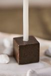 Thumbnail View 3: Iron Cube Taper Holder Pair + Candles (Set of 20)