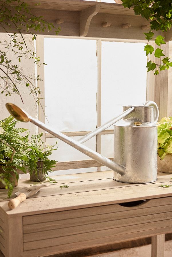 Slide View: 1: Haws Galvanized Watering Can