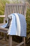 Thumbnail View 1: Wide Stripe Cotton Blend Throw