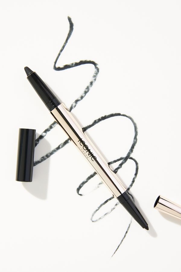 Slide View: 1: ICONIC London Smokey Eye Duo Kajal Eyeliner