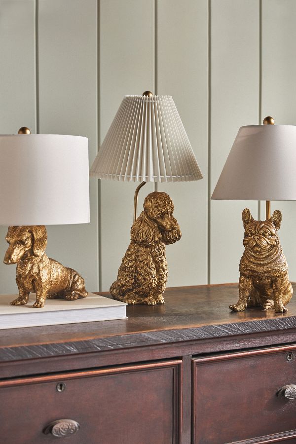 Slide View: 1: The Icon Table Lamp: Dog Edition