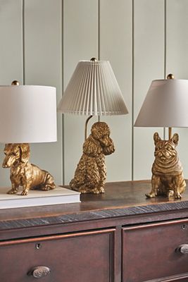 The Icon Table Lamp: Dog Edition