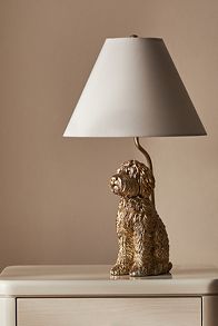 Slide View: 4: The Icon Table Lamp: Dog Edition