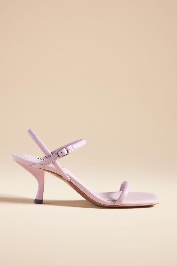 Slide View: 1: Bibi Lou Simple Strappy Kitten Heels