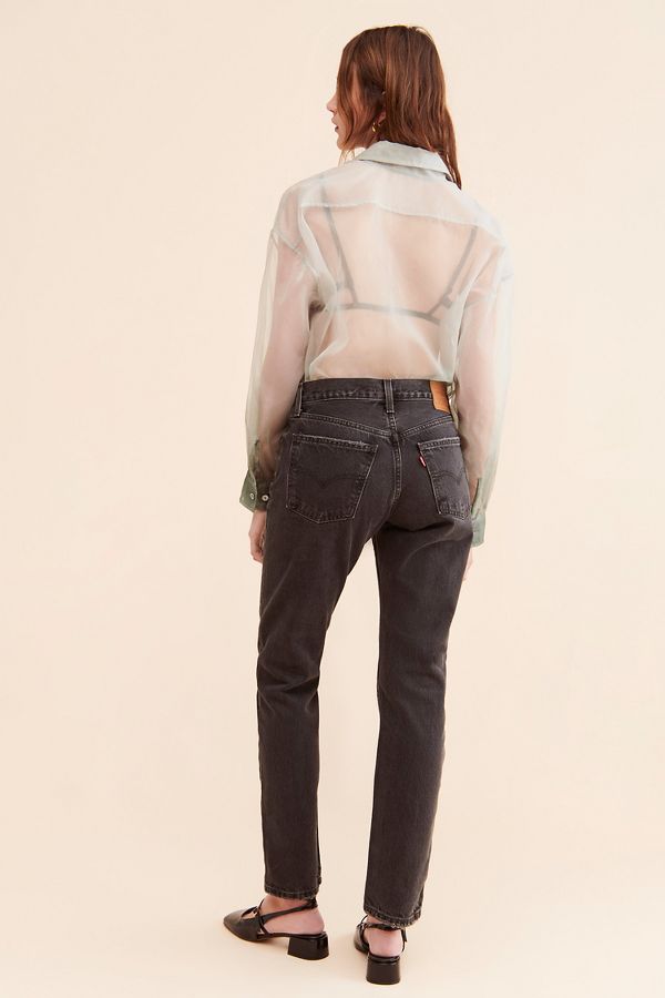 Slide View: 2: Levi's Middy Straight Leg Jeans