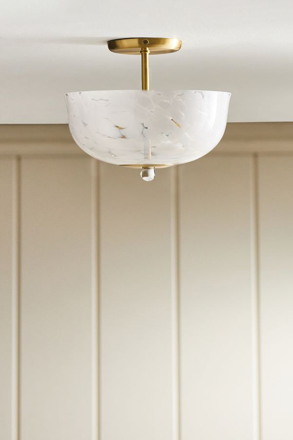 Slide View: 2: Marguerite Flush Mount