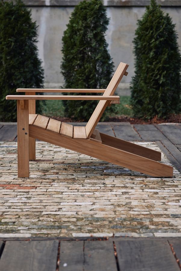 Slide View: 4: Teak Adirondack Chair