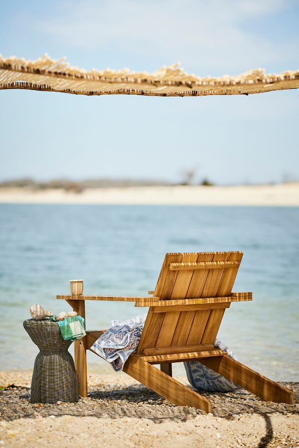 Slide View: 3: Teak Adirondack Chair