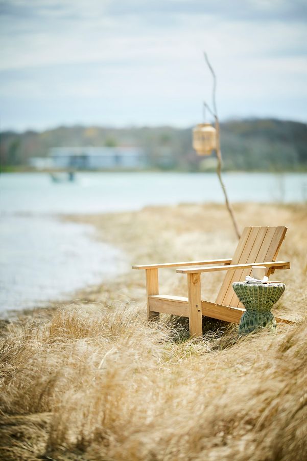 Slide View: 1: Teak Adirondack Chair