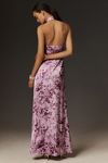 Thumbnail View 3: BHLDN Ruby Twist Halter Satin Gown