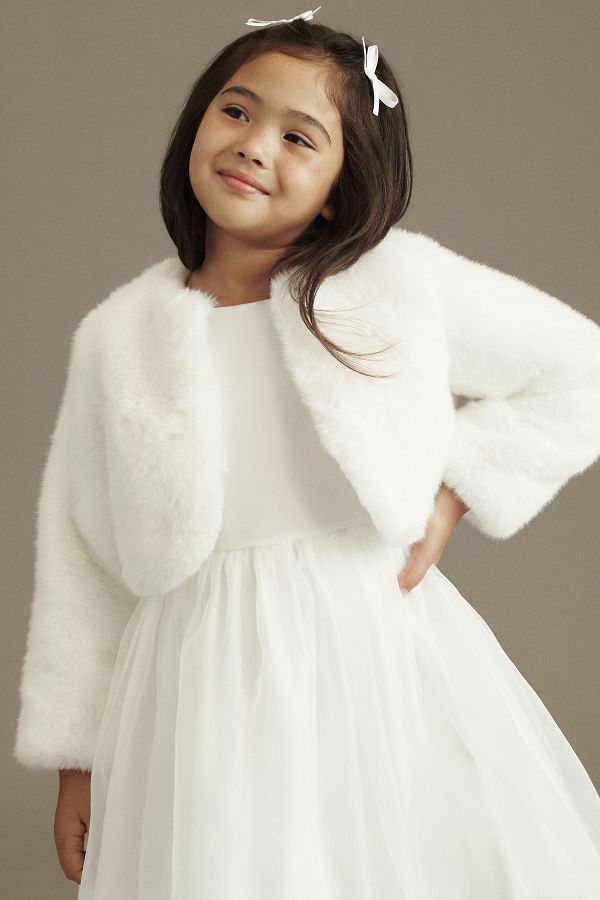 Slide View: 3: Princess Daliana Fuzzy Jacket