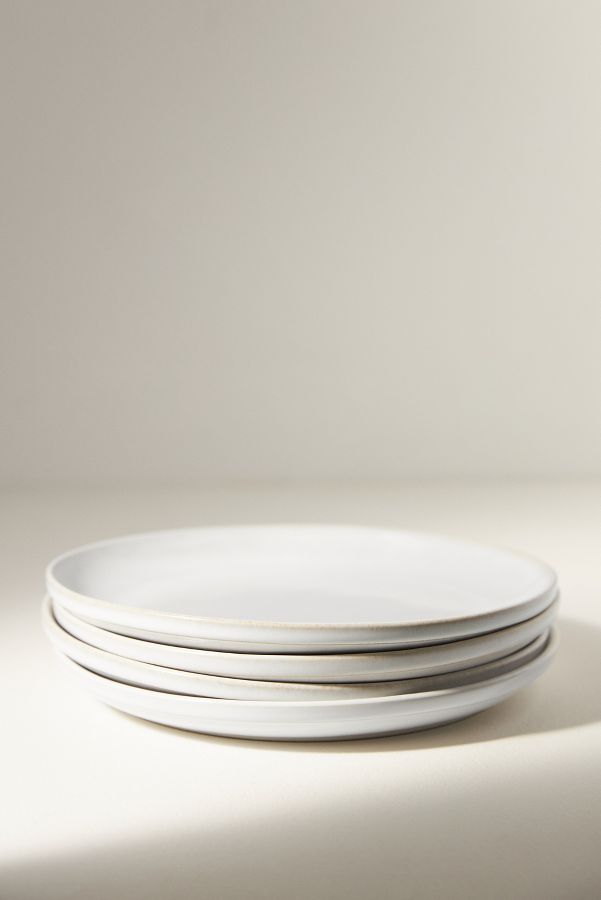 Slide View: 3: The Rowen Portuguese Stoneware Dinner Plates, Set of 4