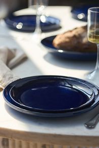 Slide View: 2: The Rowen Portuguese Stoneware Side Plates, Set of 4