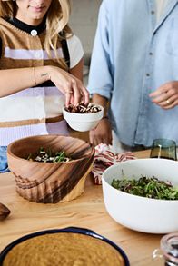 Slide View: 5: The Rowen Portuguese Stoneware Cereal Bowls, Set of 4