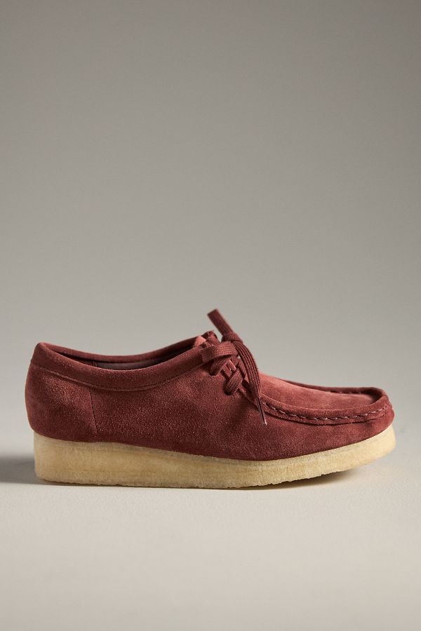 Slide View: 1: Clarks Wallabee Slip-On Shoes