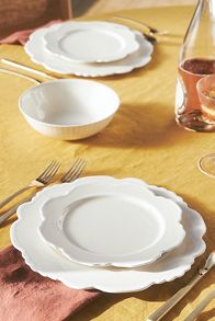 Slide View: 3: Lyla Stoneware Dinner Plates, Set of 4