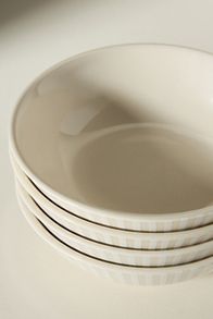 Slide View: 3: Lyla Striped Bowls, Set of 4