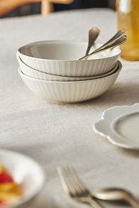 Slide View: 1: Lyla Striped Bowls, Set of 4