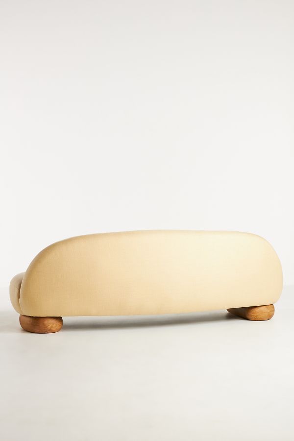 Slide View: 4: Remy Sculptural Armless Sofa