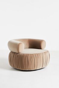 Slide View: 4: Martinique Swivel Chair