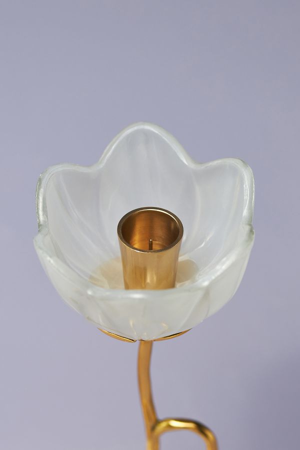 Slide View: 3: Petunia Candle Holder