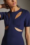 Thumbnail View 3: Ponte Cut-Out Mini Dress