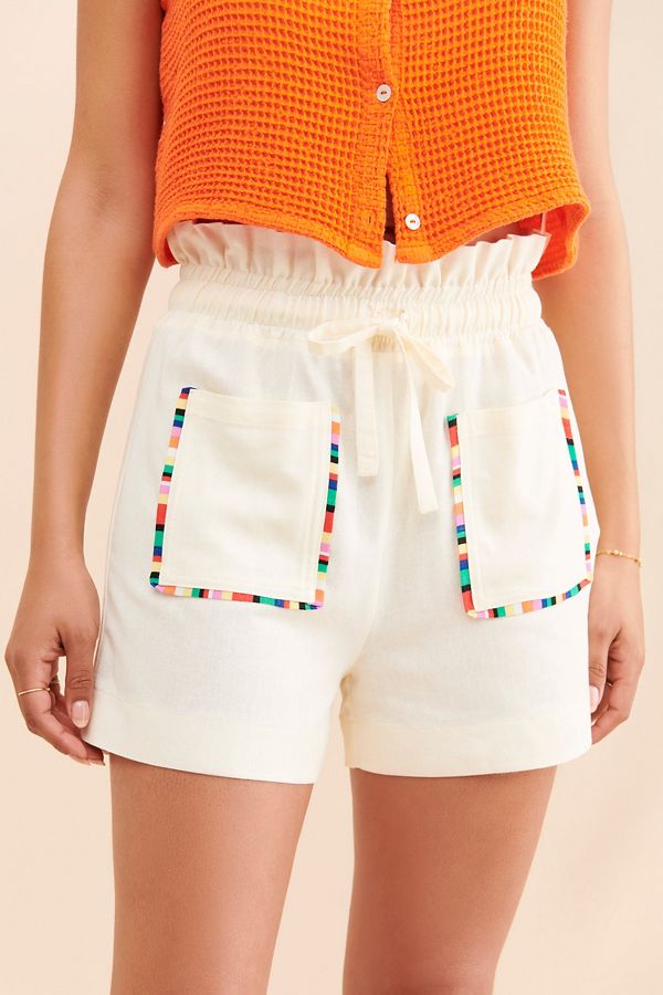 Slide View: 3: PASTICHE Tina Linen Shorts