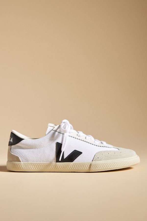 Slide View: 2: Veja Volley Canvas Sneakers